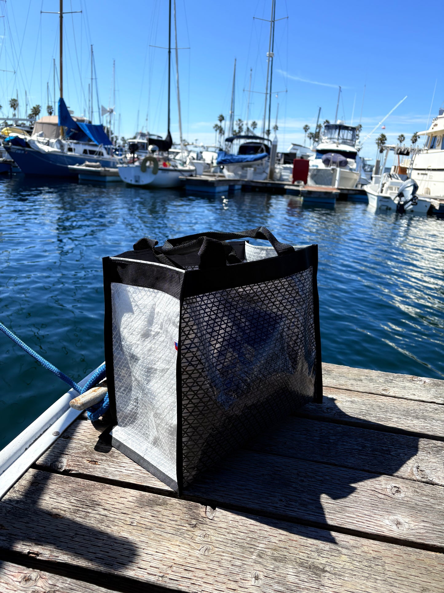 Upcycled Sailcloth Tote Bag